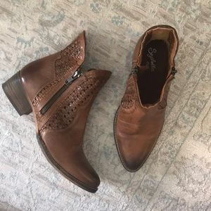 Seychelles Leather Booties